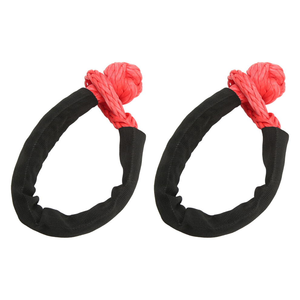2 Pcs 10Mm Soft Shackle 39683 Lbs Breaking 9121376052033