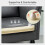Homcom (Grey) HOMCOM Small Sofa, Loveseat Sofa for Bedroom, Home Office 4