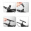 Extensor de manillar de aluminio con doble soporte negro 7
