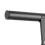 Extensor de manillar de aluminio con doble soporte negro 10