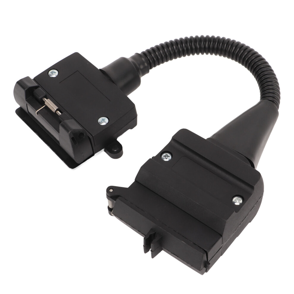Trailer Adapter 12 Pin Flat Male Plug To 7 Pin 9121376052408