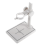Microscope Stand with Scale Adjustable Stand Holder Bracket White 1