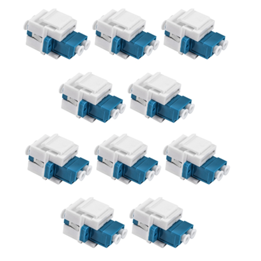 Lc Fiber Optic Adapter Lc To Lc Duplex Multimode F/F Coupler 4713596609965