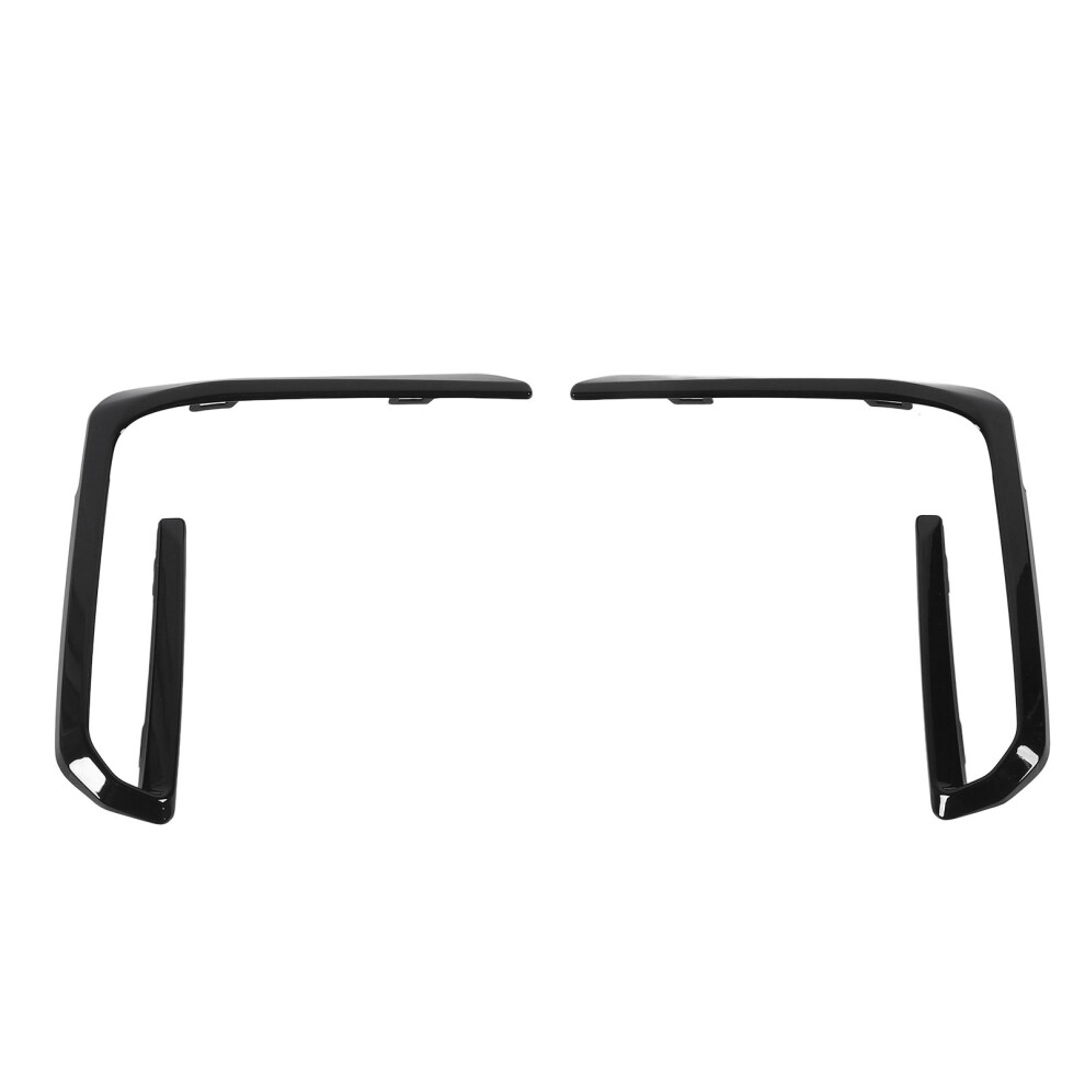 Front Bumper Fog Grille Cover For X5 G05 M50 2019-2023 Glossy Light/Black 7611331409092