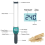 Hay Moisture Tester Digital Grain Moisture Content Meters Measurable 3