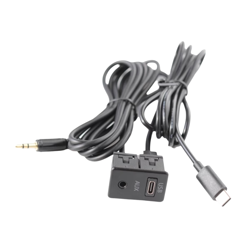 Car Android Navigation Machine Aux Panel Usb-C+Aux Interface Panel 4713596693971