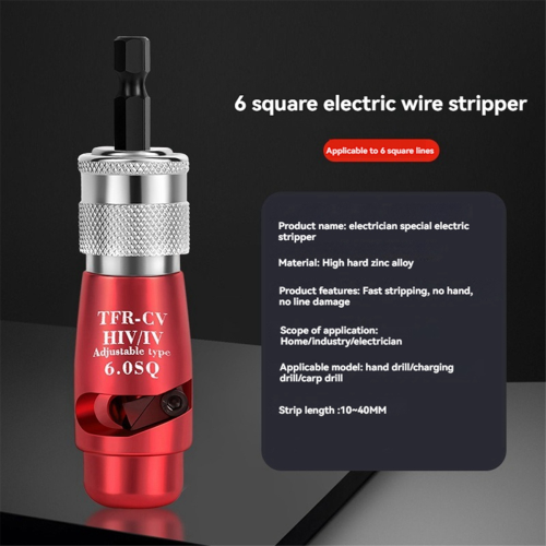 2pcs Portable Electrician Wire Stripper Kit 6mm² 2