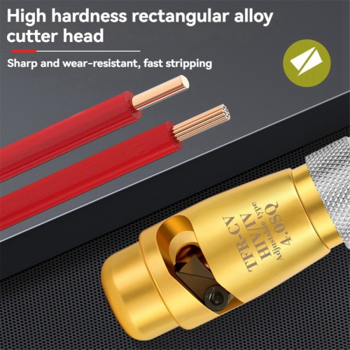2pcs Electrician Wire Stripper Kit for Stripping Wire 2.5mm² 2