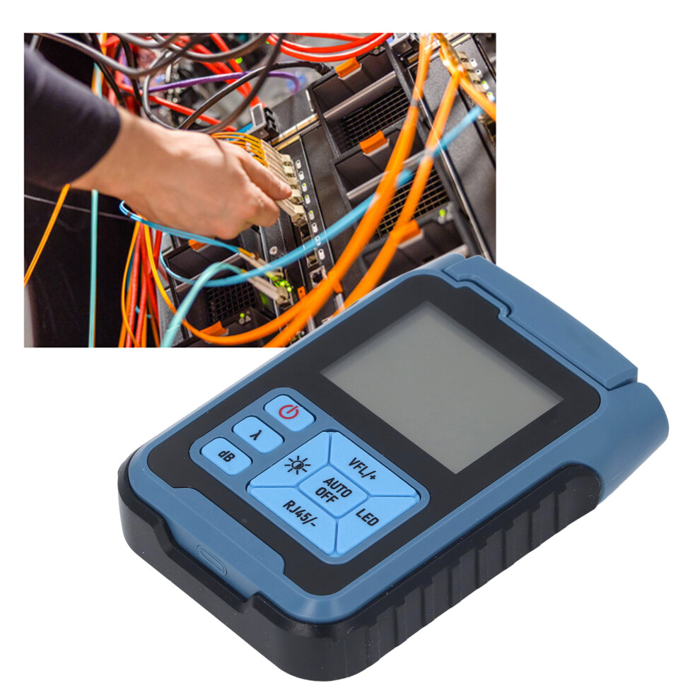 Optical Fiber Power Meter 850-1650Nm, -70 To +10Dbm, 10Mw, With Fault Locator 6941331410165