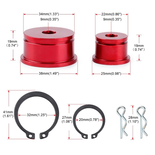 Short Shifter Cable Bushings for 2002-2005 SI EP3 1