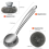 Steel Wool Scrubber Dish Brush with Handle, Cleaning Scrubber Set, 6