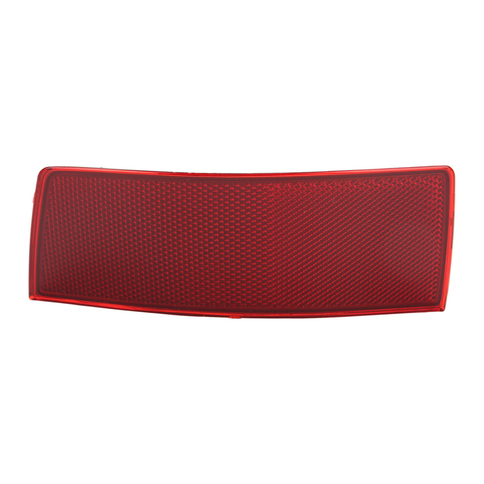 Rear Bumper Reflector Increased Visibility Red 9121376053146