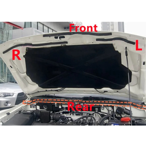 Front Hood Weatherstrip Sealing Rubber Strip