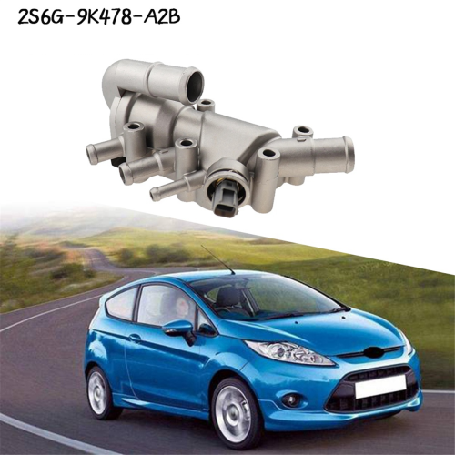 Engine Thermostat Housing with Sensor 1149617 2S6G-9K478-A2B 1