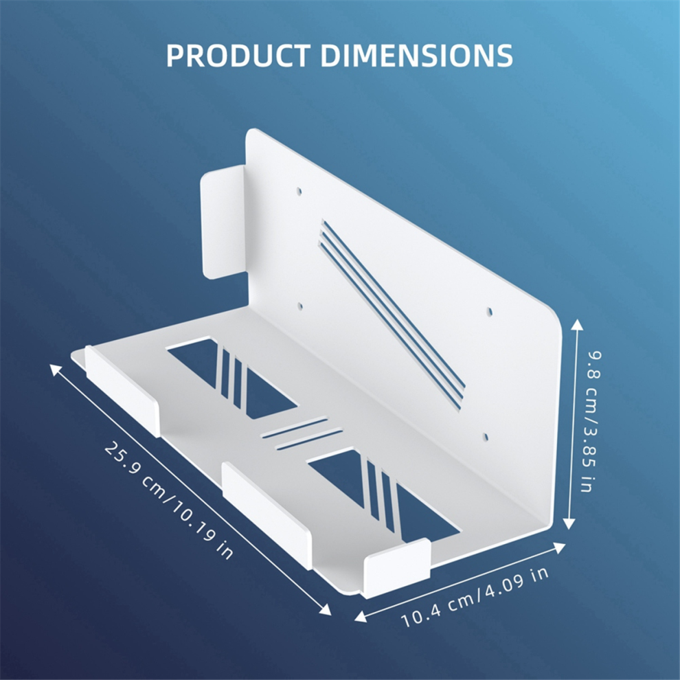 Wall Mount Bracket For Pro Console Wall Mount Organizer White 4713596600177