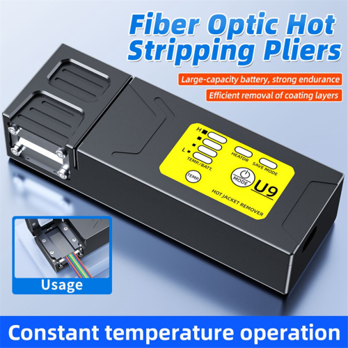 U9 Fiber Thermal Stripper Pliers Heated Optical Wire Stripping 1