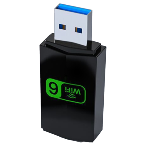 Mini 1800Mbps Wireless Network Card WiFi6 USB Adapter for PC