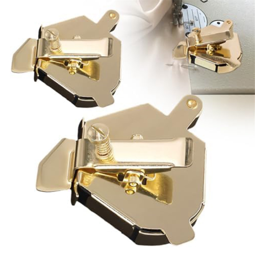 Upgraded Multi-Purpose Magnetic Guide for Sewing Machine,Gold 2PCS 1