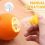 Manual Squeezing Citrus Juicer Fruit Pouring Tool Yellow 6