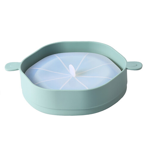 Compact Silicone Popcorn Bowl for Microwave Easy to Store & Clean