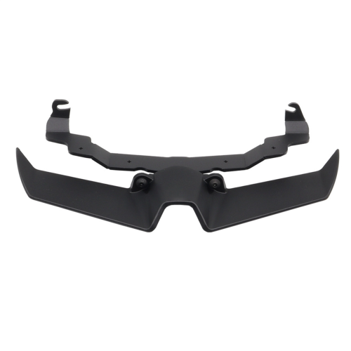 Frontal Spoilers Aerodynamic Wing Deflector Accessories Black 2