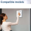 6PCS Cleaning Pads for WINBOT Mini Window Cleaning Robot 2