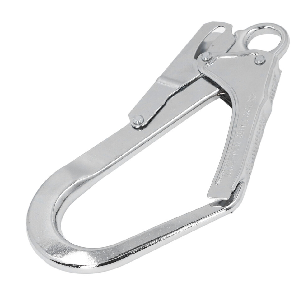 Double Lock Forged Alloy Steel Rebar Snap Hook 22Kn For Fall Safety 5071331417299