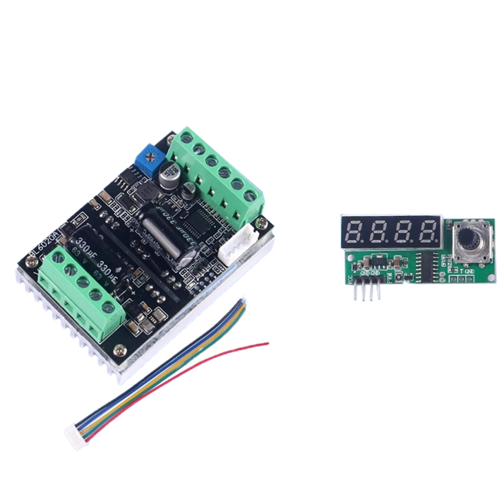 Bldc Motor Driver 500W High Power 6-60V 20A Hall Brushless Motor 4713596611791