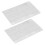 Modèle : Ground Ruler, 8,5x5,4 cm, 200-1700 µm, Argent 16