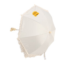Baby Sun Umbrella with Holder, 63x50cm, Bohemian Style Stroller Shade