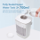 Portable Air Cooler with Humidifier and LED Night Light 2