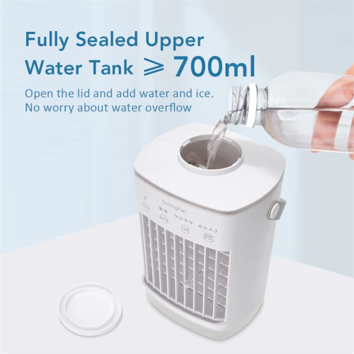 Portable Air Cooler with Humidifier and LED Night Light 1
