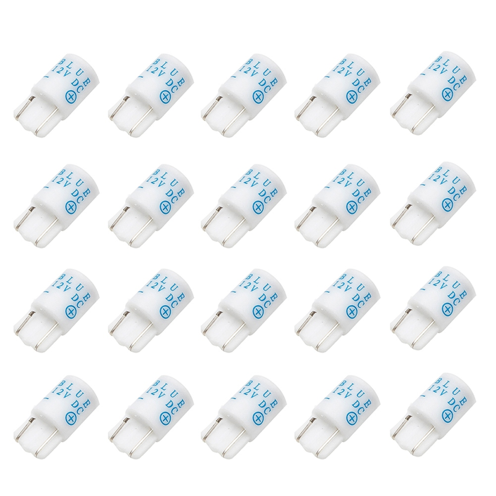 100Pcs 12V Led Arcade Buttons Illuminated Push Buttons Blue 4713596630174