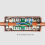 CAT7 RJ45 Junction Box Network Adapter 600MHz Ethernet LAN Cable 3