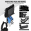 Under Desk Clamp Controller Holder Rotating Game Console Controller 3