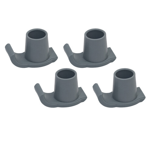 Set di 4 sci Walker Glide 8.0x5.0 cm grigio