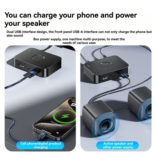 Wireless -Bluetooth5.4 Audio Transmitter Receiver 3.5MM 2