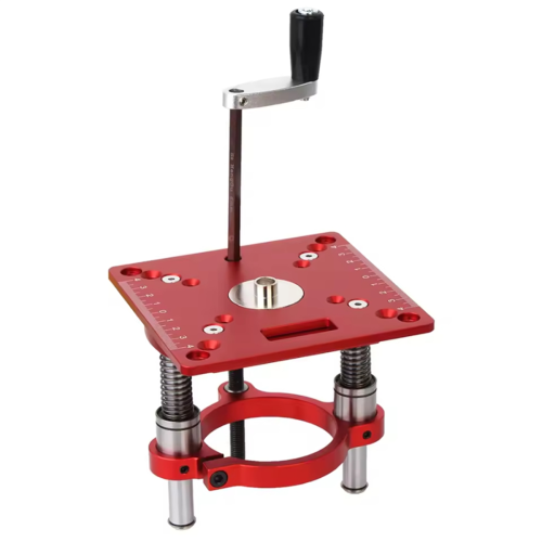 Precision Router Lift Woodworking Router Table Insert Plate Lift Base 2