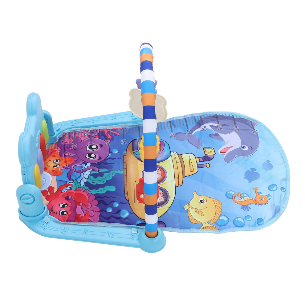 Baby Kick Piano Gym Tummy Time Fitness Mat 74x64cm Plastic