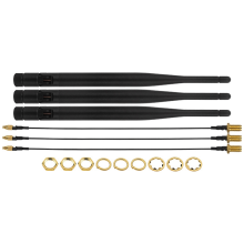 For Banana Pi OpenWrtOne Antenna MMCX Straight to SMA Female External