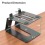 Desktop Speaker Stands, 2 Pair, Studio Monitor Riser 6