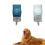 Automatic Pet Water Feeder Leak Proof Hanging Cage Drinking Cup,B 7