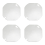 4 Packs Galvanized Steel Octagon Electrical Box Covers 1
