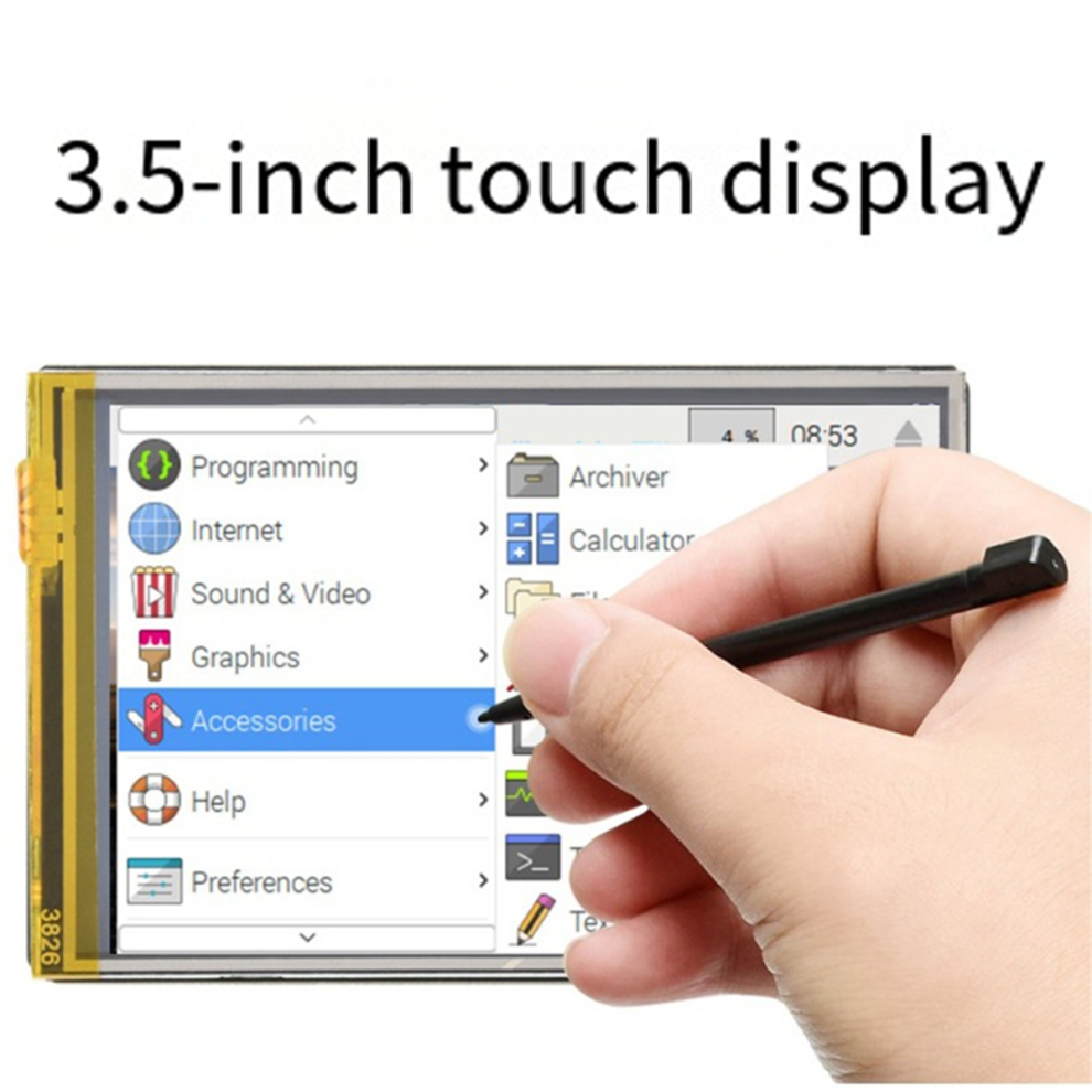 3.5 Inch 320X480 Ips Touchscreen For Spi Interface 4713596646694