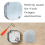 4 Packs Galvanized Steel Octagon Electrical Box Covers 5