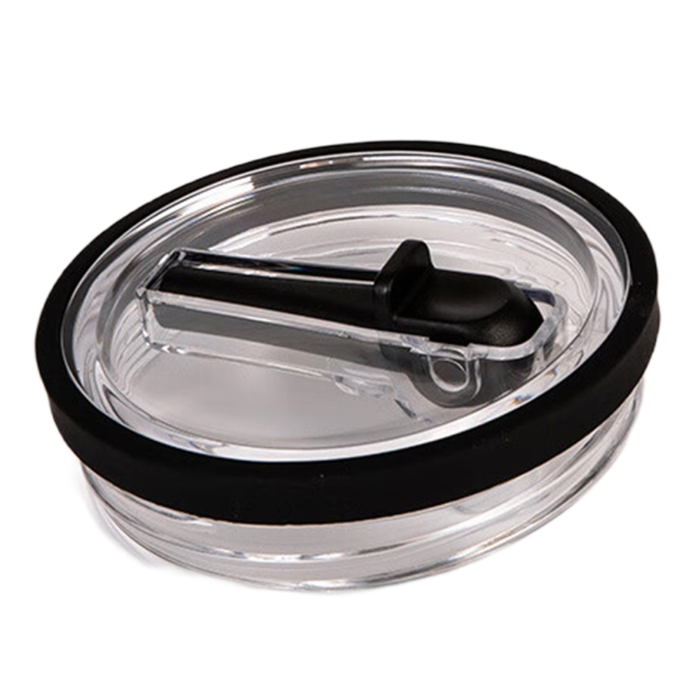 40oz Ice Mug Lid Thickened Silicone Plastic Ice Mug with Straw Lid A