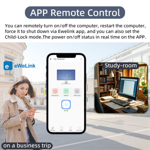 Wireless WiFi Computer Power Controller for Home and Office 2