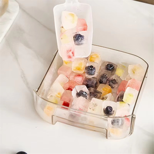 Large Capacity Ice Block Tray with Drawer-Type Design, Hidden Handle 2