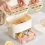 Large Capacity Ice Block Tray with Drawer-Type Design, Hidden Handle 5