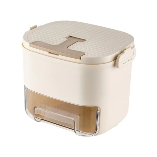 Large Capacity Ice Block Tray with Drawer-Type Design, Hidden Handle